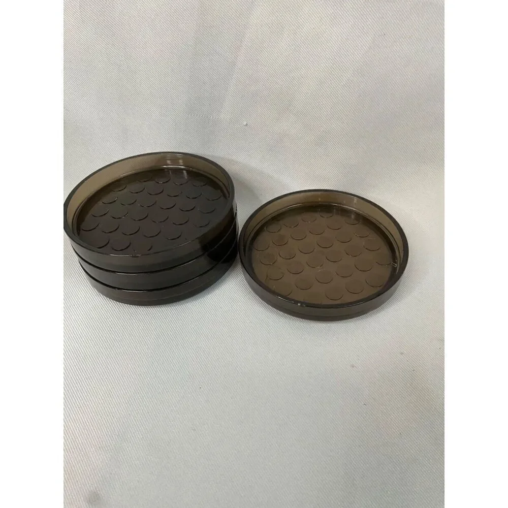 MCM‎ Dansk Coasters Denmark Gray Acrylic 4